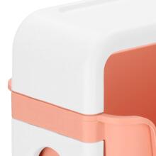 Полка для игрушек с 3 ящиками Springos HA7481 на колесиках