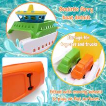 Toyland® Ferry Boat Art.237560 Игровой набор Лодка с машинками
