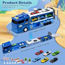 Focenat Car Transporter Toy  Art.237649  Treileris ar mašīnam