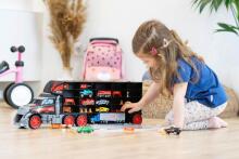 Dickie Toys Clever Car Transporter Art.237652  Treileris ar mašīnam 62cm