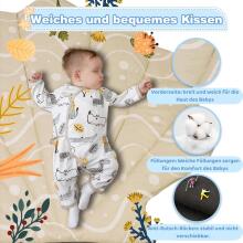 Suihuooo Baby Play Arch Ocean Shell Theme Play Mat Baby Art.237688 White Развивающий игровой коврик 2 в 1
