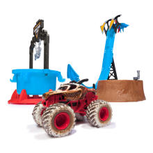 MONSTER JAM automašīnas mazgātuve Truck Wash Playset, 6072014