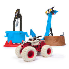 MONSTER JAM automašīnas mazgātuve Truck Wash Playset, 6072014