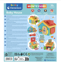 Musical  Baby Playhouse Art.24548 Музыкальная развивающая игрушка Домик, 12+ мес.