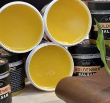 GoldenMix Leather Balsam Black Art.238070