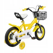 Kids Bike Wheels Collas 12' Yellow Art.238297  Children's two-wheeled bicycle with additional wheels
