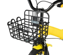 Kids Bike Wheels Collas 12' Yellow Art.238297  Children's two-wheeled bicycle with additional wheels
