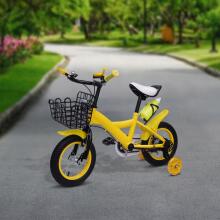Kids Bike Wheels Collas 12' Yellow Art.238297  Children's two-wheeled bicycle with additional wheels