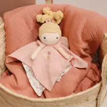 Little Dutch Cuddle Cloth Art.9029 Fairy Mila Augstākas kvalitātes -kokvilnas miega lupatiņa , (100% dabisks)