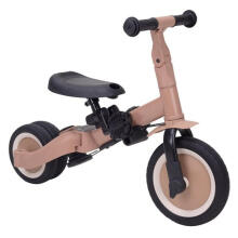 Little Dutch Pushbar Tricycle 4 in 1 Lio Art.T6080.MACCHIATO Children's tricycle with handle