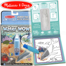Melissa&Doug Water Wow Art.19445 Krāsojāmās lapas