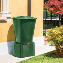 Water barrel 210L with lid and tap &Oslash;76.5x81cm