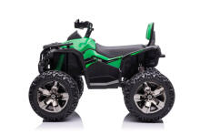 Lean Toys  Electric Ride On Quad Art.QLS-3288 Green Elektromobiļa kvadrocikls bērniem