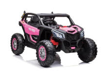 Lean Toys  Electric Ride On Car Art.XB-2118 Pink  Bērnu elektromobiļs/ kvadrocikls
