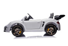 Lean Toys  Electric Ride On Car Art.S322 White Bērnu elektromobiļs