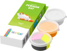 HEY CLAY HCL30113CEE Фигурка пушистые животные персидская кошка 3 шт.