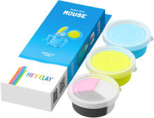 HEY CLAY HCL30116CEE Фигурка пушистые животные Мышь 3 шт.