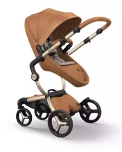 Mima Xari Max Art.238753 Camel Champagne Эксклюзивный комплект  прогулочный блок , шасси и люлька