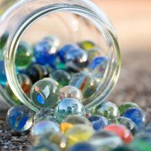 Marbles Glass Art.238797   Комплект стеклянных шариков,50шт