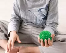 Massage Ball Hengehog Art.238801 Массажный шар, [ёжик] диаметр 7 см,1 шт.