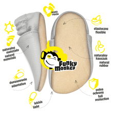 Funky Monkey  Art.BRA-091 Gwiazda  Komfortabli apavi/českas mazulim