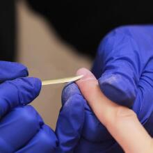 Wooden Nails Sticks Art.239234 Набор из 200 двусторонних палочек для кутикулы из апельсинового дерева
