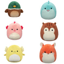 SQUISHMALLOWS W21 Fuzz-A-Mallows Plīša rotaļlieta, 30 cm