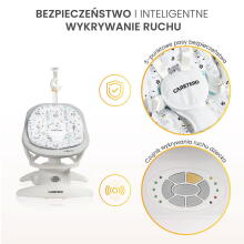 Bebe Basic Rocker Noco Art.239260 Grey  Bērnu šūpoles 2 vienā