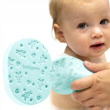 BabyOno Super Soft Art.1640/03 Mint Children's bath sponge