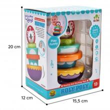 WOOPIE 43087 maņu rotaļlietu piramīdas puzle