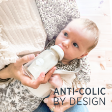 Hevea Glass Baby Bottle Art.239431
