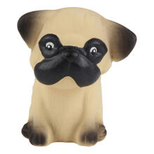 Hevea Puppy Parade Art.239545 Pug Rotaļlieta suns no 100% dabiska kaučuka 0+ mēn.