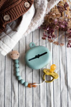 Hevea Pacifier Clip Art.239559 Seafoam Blue Держатель для пустышки