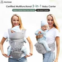 Fruiteam Baby Carrier 6 in 1 Art.239834 Light Grey Сумка-переноска от 3 до 9 килограмм