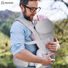Fruiteam Baby Carrier 6 in 1 Art.239834 Light Grey Сумка-переноска от 3 до 9 килограмм