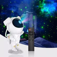 Kids Severno Astronaut Nebula Projector Art.239836 Звездный проектор - астронавт светодиодный с пультом