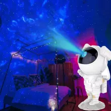 Kids Severno Astronaut Nebula Projector Art.239836 Звездный проектор - астронавт светодиодный с пультом