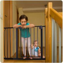 Kids Severno Safety Gate  Art.239841 Black Защитные ворота/барьер 75-115 см