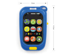 MILLY MALLY 0880 Musical Toy First Telephone Blue