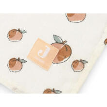 Jollein Muslin Peach Art.535-855-66030 Augstākās kvalitātes muslina ietināšanas autiņš no bambusa, 3 gb. (70x70 cm)