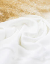 La Bebe™ NO Baby Body Art.239963 White Бодик из 100% мягкого хлопка с длинным рукавом
