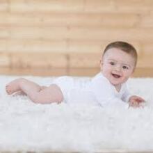 La Bebe™ NO Baby Body Art.239963 White Бодик из 100% мягкого хлопка с длинным рукавом