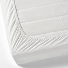 La Bebe™ I-Soft Sheet Art.501.139.38 White  Palags ar gumiju 120x60cm