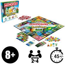 MONOPOLY Настольная игра Pokemon (на эстонском и латышском яз.)