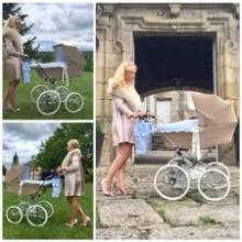 Arrue Classic Paris Art.240311 Children's exclusive, classic stroller 2 in 1