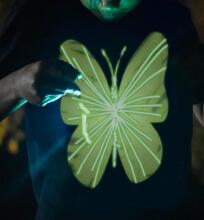 Splat Planet T-Shirt Butterfly Art.SPG0041 Детская футболка (светится в темноте)