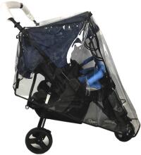 Universal Rain Cover for Twins Art.24047 Universal rain cover for a stroller (twins/twins)