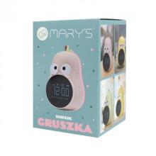 MARY'S MW20778 Будильник Грушевидный розовый