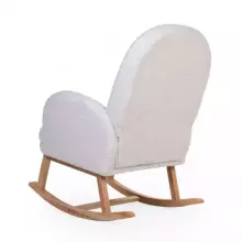 Childhome Rocking Chair Art.BB65182 Teddy Of White  Rocking chair for feeding
