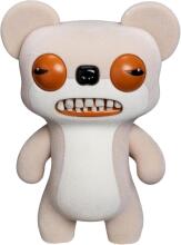 Fuggler figūra “Teddy Bear Nightmare” bēšs – smieklīga neglīta monstru plīša rotaļlieta ar cilvēkveidīgiem zobiem 11cm
